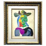 Original Pablo Picasso Linocut