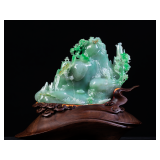 Natural Jadeite Jade Carving-GIA Certified