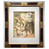 Original Pierre Auguster Renoir Lithograph