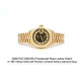 Lot #8266 Rolex Presidential Watch with Diamonds