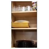 Dishes and kitchen appliances