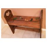 Farmhouse bench