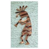 Kokopelli metal art