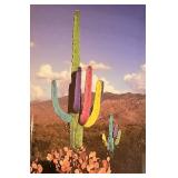 Colorful Cactus Art