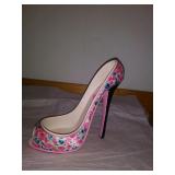 Wine holder for shoe addicts  $4.00