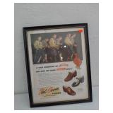 Red Goose Shoes vintage ad framed  $6.00