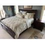 King Sleigh Bed & Night Stands