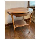 Round Oak Table