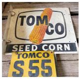 TomCo Metal Sign
