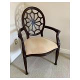 Carve Wood Arm Chair