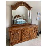 Burl Wood Dresser