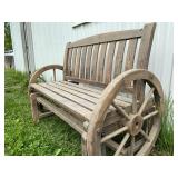 Rustic Wooden Rocker