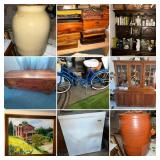 Washington, PA : Large Estate Auction Featuring Firearms, Antiques, Fine Glassware, Artwork, & Hous