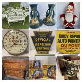 Smock, PA: Antiques & Collectibles: Dupont & PA Inspection Signs, Roseville, McCoy, Beer Signs & Mo