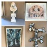 ART AND SCULPTURE CLOSE OUT AUCTION. AUCTION ENDS STARTING AT 7PM ON OCT. 7TH. PICKUP OCT. 10TH