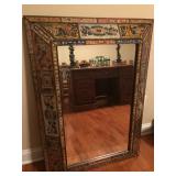 Meta Framed Painted Mirror