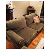 2 Cushion Large Sofa with Piping