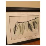 Nice Leaf Print Framed - Albert Koetsier
