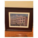Framed Print of Pitts Hotel - Auburn Alabama