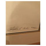 Native American Print Framed C Cardin