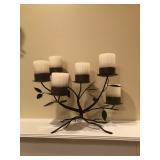 6 Arm Metal Candle Holder