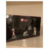 Set of 3 Small Picture Holders of Dogs