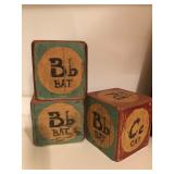 Vintage Style Decorative Blocks