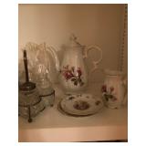 Various China and Glasss