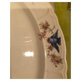 Homer Laughlin Platter with Blue Birds