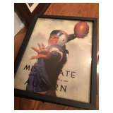 Auburn Program Cover Framed