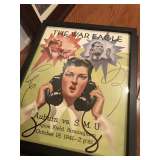 Auburn Program Cover Framed