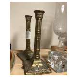Pair of Brass Candlehodlers