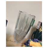 Glass Swag Vase