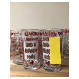 Oklahoma Sooners Vintage Collectible Glasses