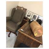 L Shaped Rustic Desk