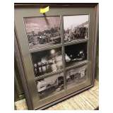 Framed Vintage Auburn Collage