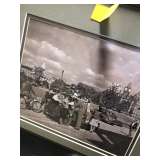 Framed Vintage Auburn Collage