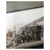 Framed Vintage Auburn Collage