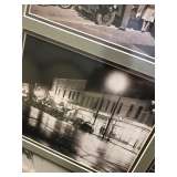 Framed Vintage Auburn Collage