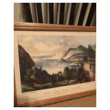 Courier and Ives Framed Prints