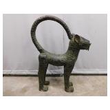 African Benin Bronze Lion