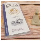 Over 2 ct center stone!