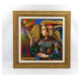 Oil on Canvas by Oleg Zhivetin. Entitled "Evening Sun"