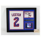 Autograph Leetch with COA
