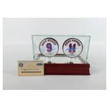 Autographed New York Rangers with COA 