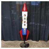 rocket ship gumball machine 