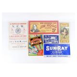 Collection of Cigar Ads