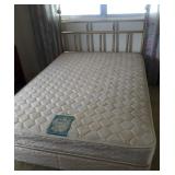 Brass full size bed