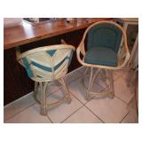 Wicker Bar Stools