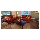 Living Sofa, loveseat and tables